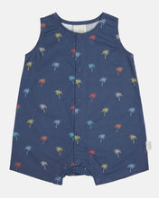 Load image into Gallery viewer, Romper Banjo Palm Midnight
