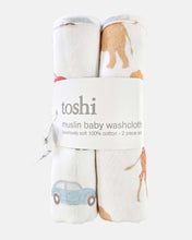 Load image into Gallery viewer, Baby Washcloth Muslin-2pcs Congo Dawn
