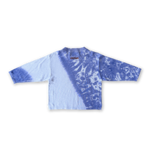 Load image into Gallery viewer, Organic Knitted Tie Dye LS Tee - Pacific
