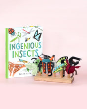 Load image into Gallery viewer, Ingenious Insects Finger Puppets and Book Set by Sarah Allen
