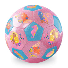 Load image into Gallery viewer, Glitter Soccer Ball - Mermaid Friends (Size 3)
