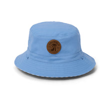 Load image into Gallery viewer, REVERSIBLE BUCKET HAT Sky Blue Stripe
