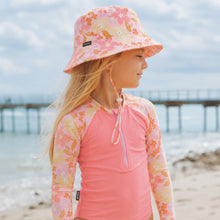 Load image into Gallery viewer, Swim Bucket Hat Hibiscus Daze
