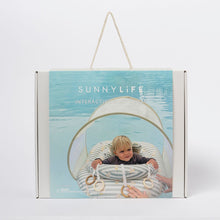 Load image into Gallery viewer, Interactive Baby Float Duck Sage Stripe

