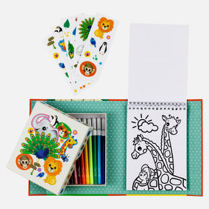 Colouring Set - Zoo