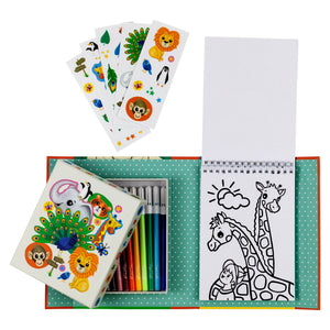 Colouring Set - Zoo