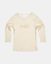 Load image into Gallery viewer, Dreamtime Organic Tee Long Sleeve Logo Feather
