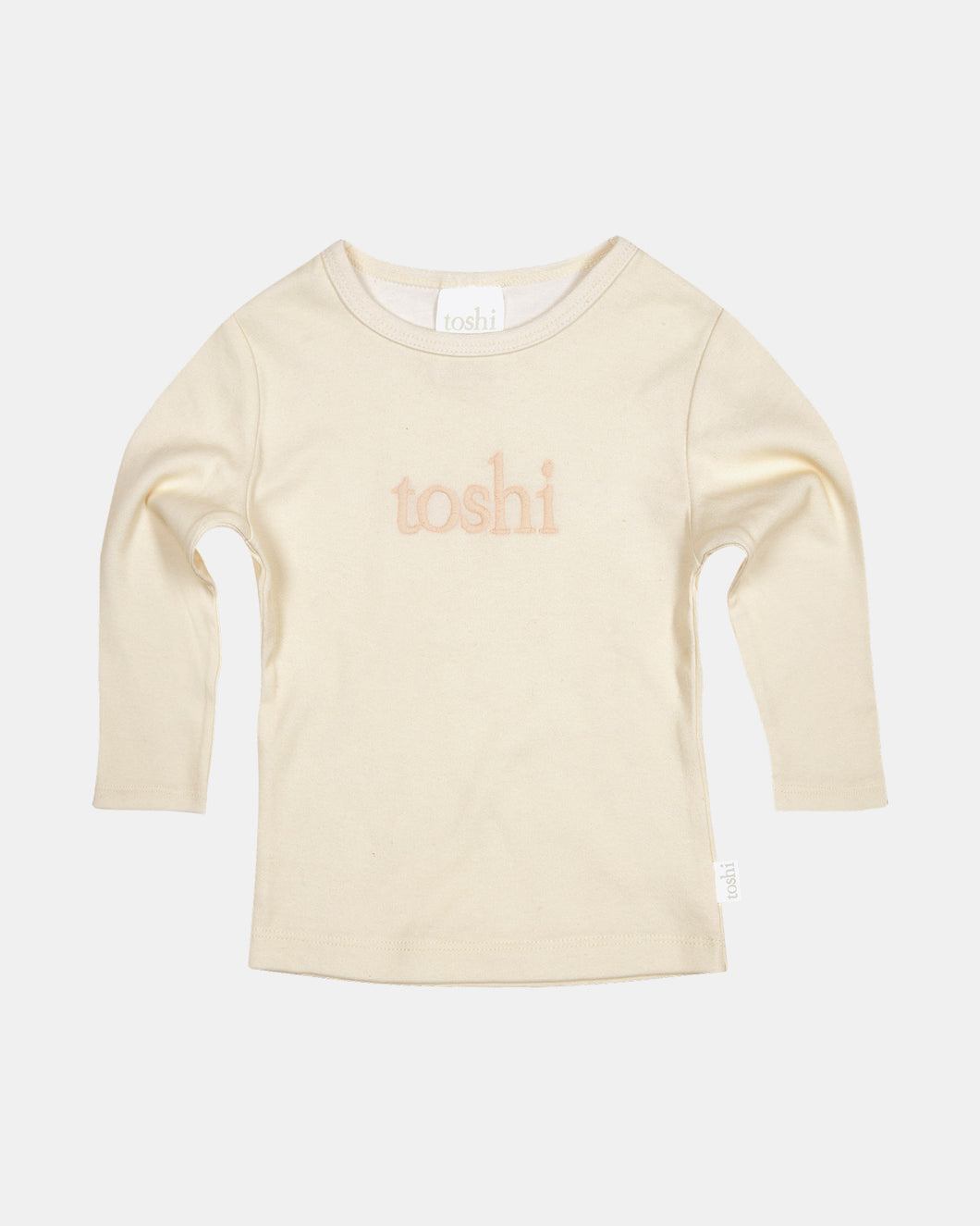 Dreamtime Organic Tee Long Sleeve Logo Feather