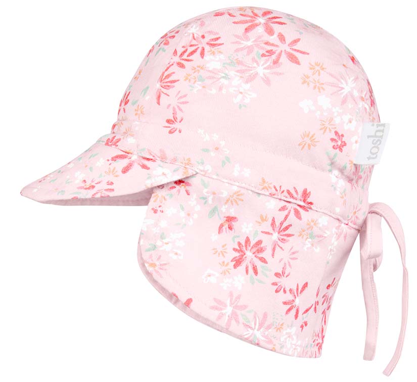 Flap Cap Bambini Athena Blossom