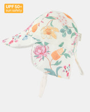 Load image into Gallery viewer, Flap Cap Down Under Waratah Dawn
