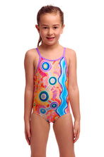 Load image into Gallery viewer, Toddler Girl's Printed One Piece Kulin Colour
