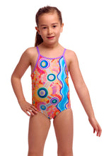Load image into Gallery viewer, Toddler Girl's Printed One Piece Kulin Colour
