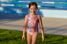 Load image into Gallery viewer, Toddler Girl's Printed One Piece Kulin Colour
