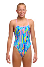 Load image into Gallery viewer, Girl's Single Strap One Piece Pillared

