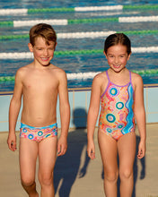 Load image into Gallery viewer, Toddler Boy's Printed Trunks Kulin Colour
