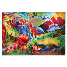 Load image into Gallery viewer, Holographic Puzzle 100 pc - Dinosaur World

