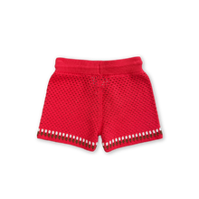 Load image into Gallery viewer, Organic Crochet Shorts - Fiesta
