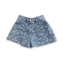 Load image into Gallery viewer, Daisy Denim Swing Shorts
