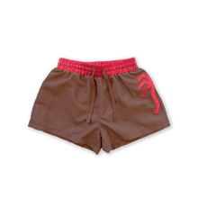 Load image into Gallery viewer, Palm Tree Swim Shorts - Teddy
