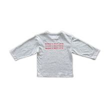 Load image into Gallery viewer, Organic Have A Nice Day LS Tee - Grey Marle
