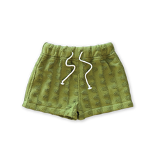 Load image into Gallery viewer, Terry Towelling Flow Shorts - Leaf
