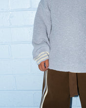 Load image into Gallery viewer, Organic Essential Textured Knit Pull Over - Haze
