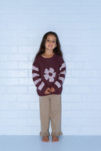 Load image into Gallery viewer, Organic Frill Knit Flares - Oatmilk
