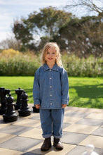 Load image into Gallery viewer, Organic Starlight Embroidery Denim Pant
