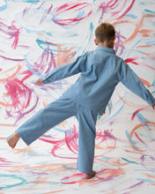 Load image into Gallery viewer, Organic Canvas Utility Pocket Pant - Duck Egg
