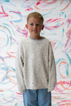 Load image into Gallery viewer, Organic Funfetti Knit Pull Over - Surf
