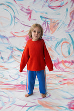 Load image into Gallery viewer, Organic Textured Boucle Knit Pull Over - Sauce
