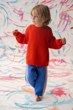 Load image into Gallery viewer, Organic Textured Boucle Knit Pull Over - Sauce
