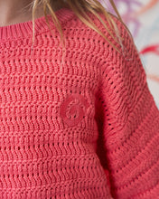 Load image into Gallery viewer, Organic Heavy Knit Tee - Bright Sorbet
