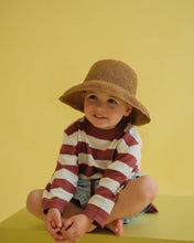 Load image into Gallery viewer, Crochet Adjustable Hat-Natural-Brown
