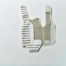 Load image into Gallery viewer, Natural Rubber Baby Wetsuit Sammy the Seagull Green Stripe
