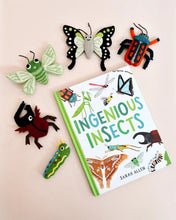 Load image into Gallery viewer, Ingenious Insects Finger Puppets and Book Set by Sarah Allen
