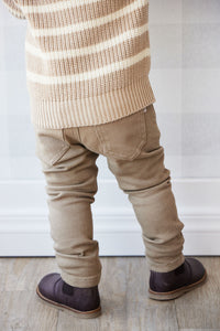 Austin Cotton Twill Pant - Oak