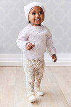 Load image into Gallery viewer, Dotty Knit Jumper - Pale Lilac Marle
