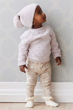 Load image into Gallery viewer, Dotty Knit Jumper - Pale Lilac Marle
