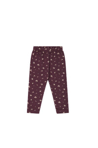 Organic Cotton Everyday Legging - Irina Fig