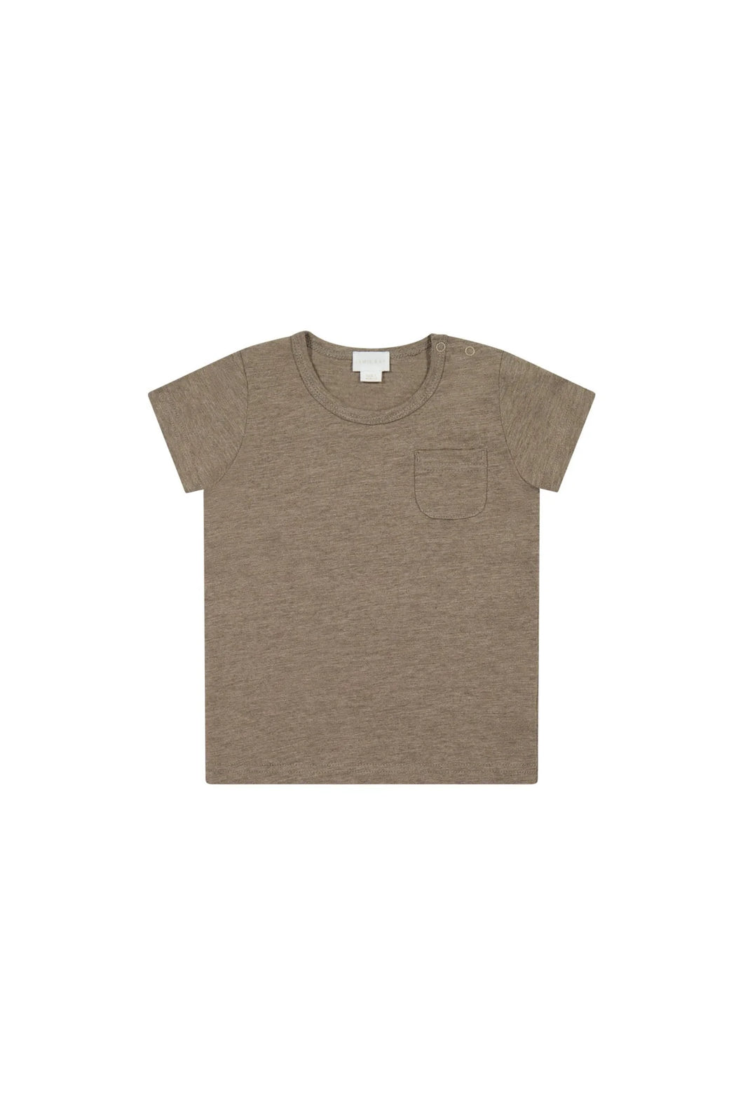 Organic Cotton Slub Tee - Mouse Marle