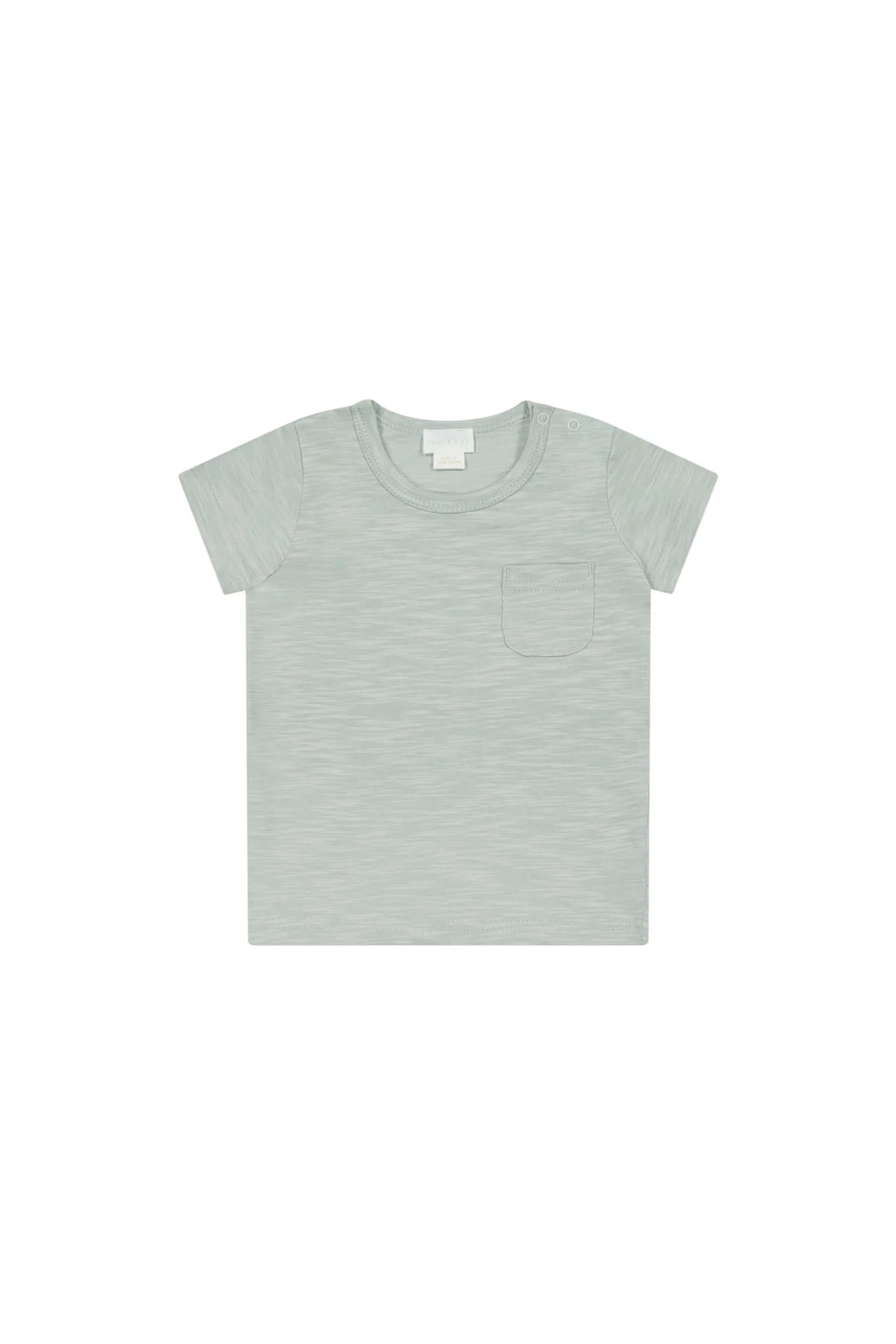 Organic Cotton Slub Tee - Ocean Spray