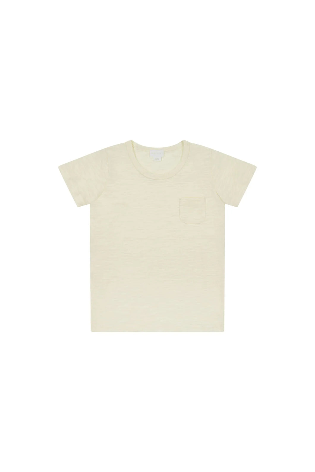 Organic Cotton Slub Tee - Parchment