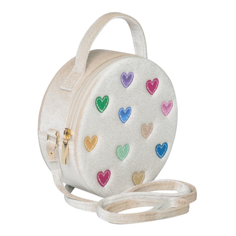 Jazzy hearts bag BEIGE