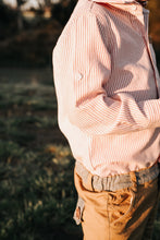 Load image into Gallery viewer, Boys Dress Shirt - Red Pinstripe
