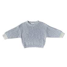 Load image into Gallery viewer, Organic Essential Textured Knit Pull Over - Haze
