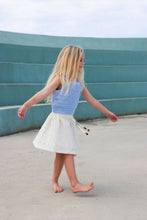 Load image into Gallery viewer, Embroidered Ziggy Skirt - Cream
