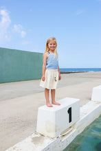 Load image into Gallery viewer, Embroidered Ziggy Skirt - Cream
