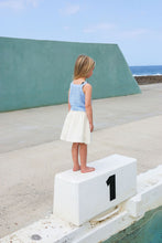 Load image into Gallery viewer, Embroidered Ziggy Skirt - Cream
