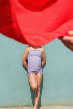 Load image into Gallery viewer, Ribbed Swim Suit - Mauve
